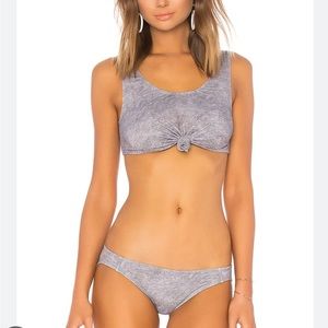 Beth Richards knot bikini top and Naomi bottoms
